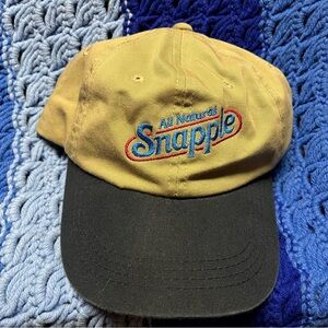 Snapple Yellow and Black Cap